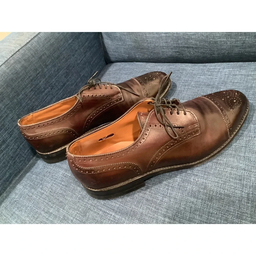 ALLEN EDMONDS Sanford Brown   SIZE  10
